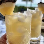 Refreshing Coconut Rum Breeze Cocktail Recipe finished dish
