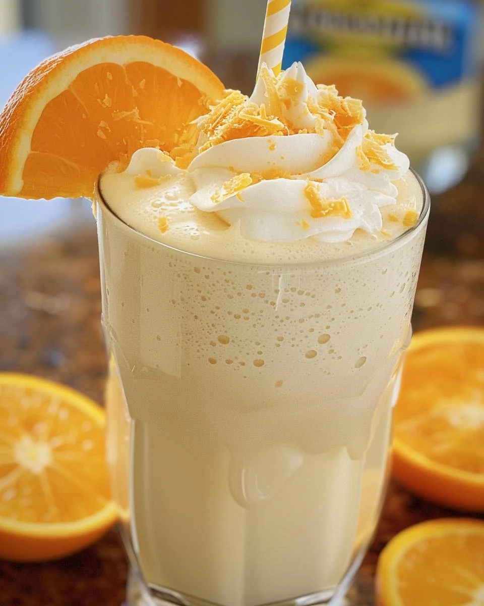 Refreshing Copycat Orange Julius Recipe You’ll Love finished dish