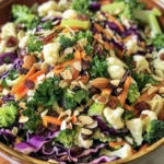 Refreshing Crunchy Salad Recipe for Healthy Eating finished dish