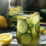 Refreshing Cucumber Lemonade Recipe for Summer finished dish