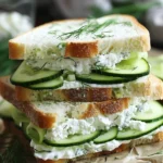 Refreshing Cucumber Sandwich Recipe for Any Occasion finished dish