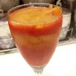 Refreshing Frozen Peach Slush Recipe for Summer finished dish