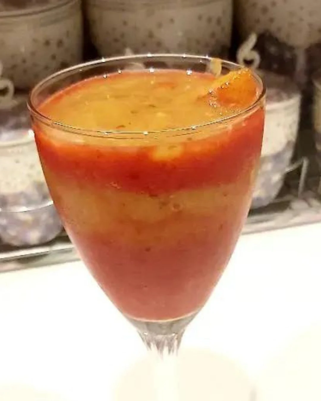 Refreshing Frozen Peach Slush Recipe for Summer finished dish
