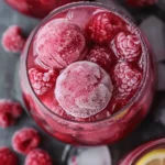 Refreshing Frozen Raspberry Lemonade Recipe finished dish