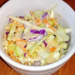 Refreshing Hawaiian Coleslaw with Pineapple Recipe finished dish