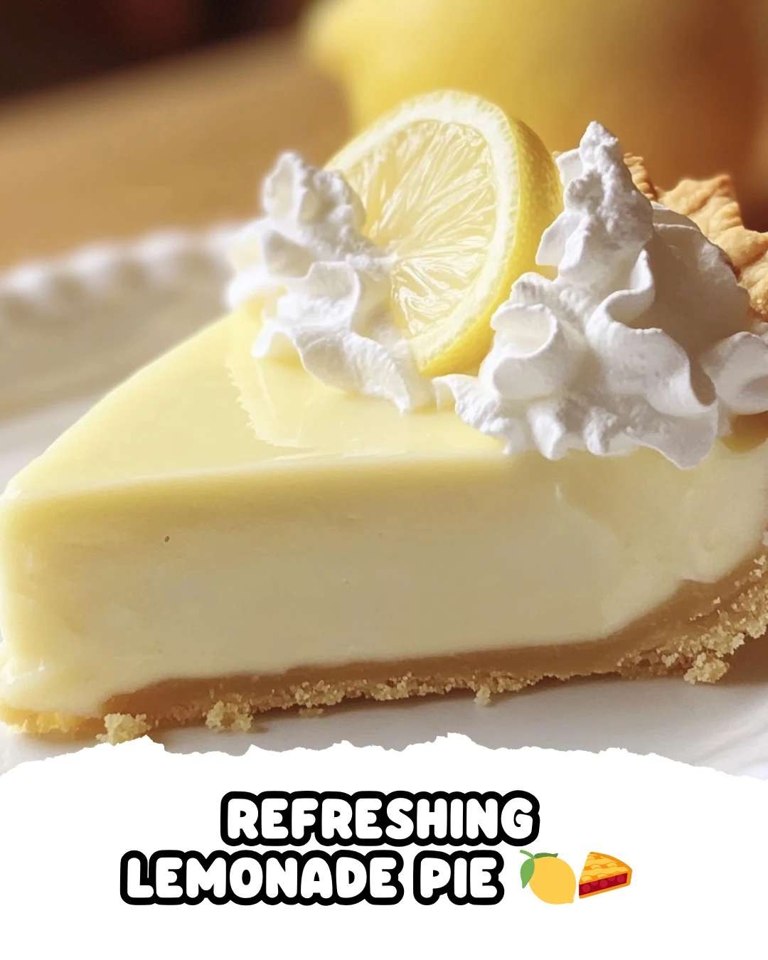 Refreshing Lemonade Pie: A Perfect Summer Dessert finished dish