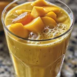 Refreshing Mango Banana and Clementine Smoothie Recipe finished dish
