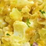 Refreshing Mexican Street Corn Potato Salad Recipe finished dish