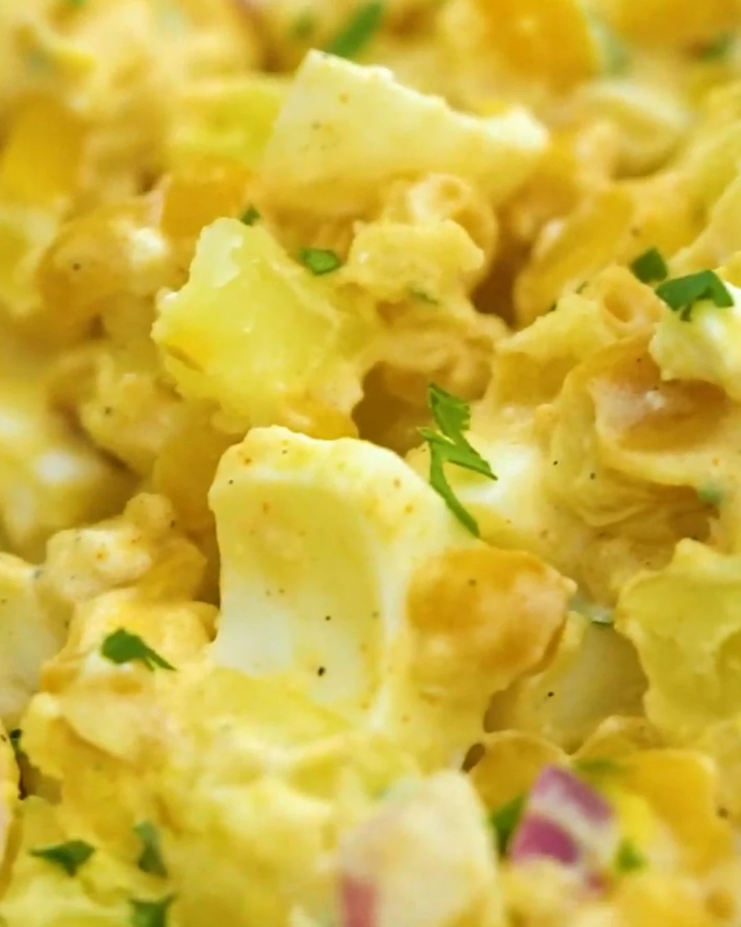 Refreshing Mexican Street Corn Potato Salad Recipe finished dish