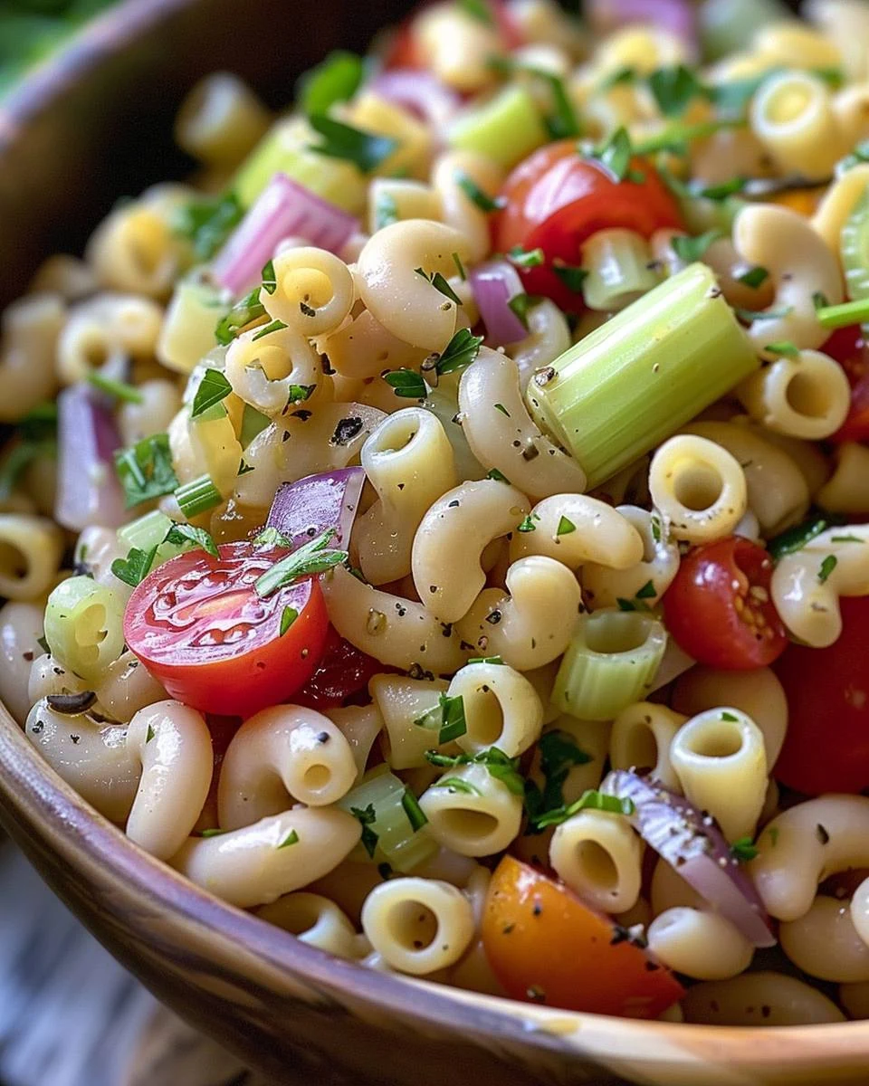 Refreshing Pasta and Bean Picnic Salad Recipe finished dish