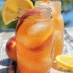 Refreshing Peach Lemonade Recipe for Summer Bliss finished dish