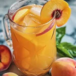 Refreshing Peach Lemonade Recipe You Must Try finished dish