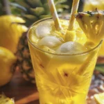 Refreshing Pineapple Lemonade Punch: Sweet and Citrusy finished dish