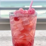Refreshing Pink Starburst Cocktail Recipe finished dish