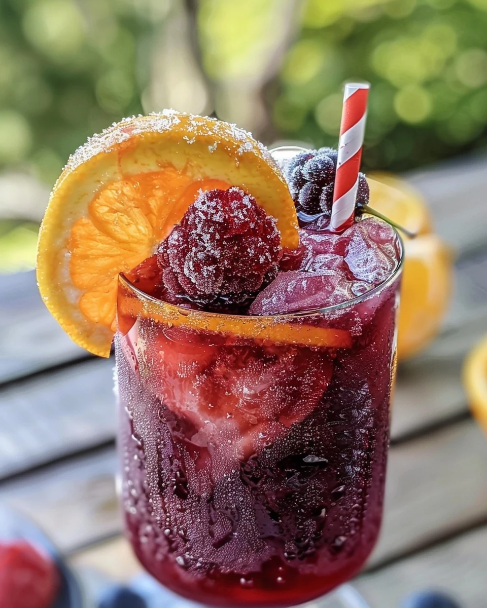 Refreshing Sangria Slushies for Summer Fun finished dish
