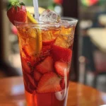 Refreshing Strawberry Iced Tea Recipe for Hot Days finished dish