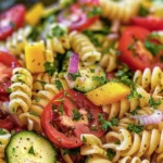 Refreshing Summer Pasta Salad Recipe for Hot Days finished dish