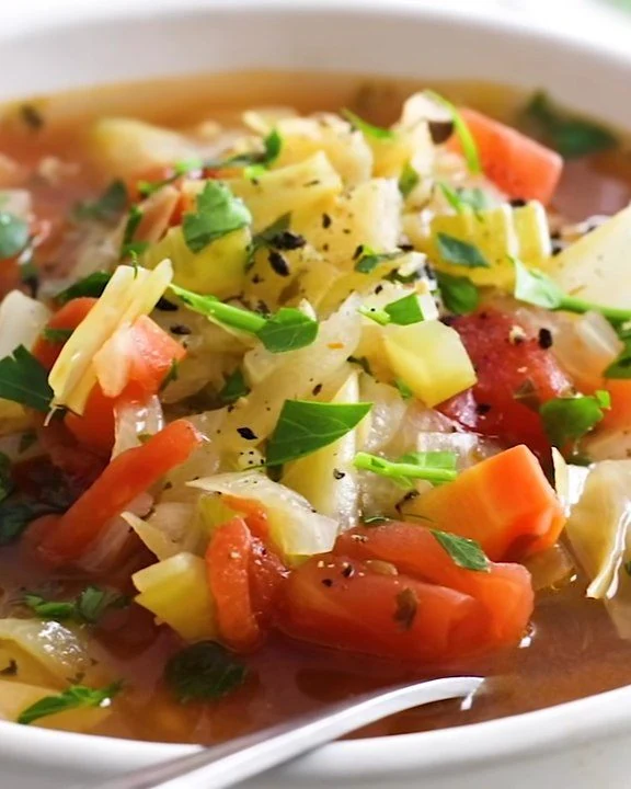 Satisfying Hearty Cabbage Soup Recipe for All Occasions finished dish
