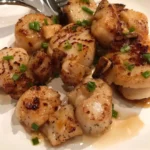 Savor Grilled Scallops with Homemade Rémoulade Today finished dish