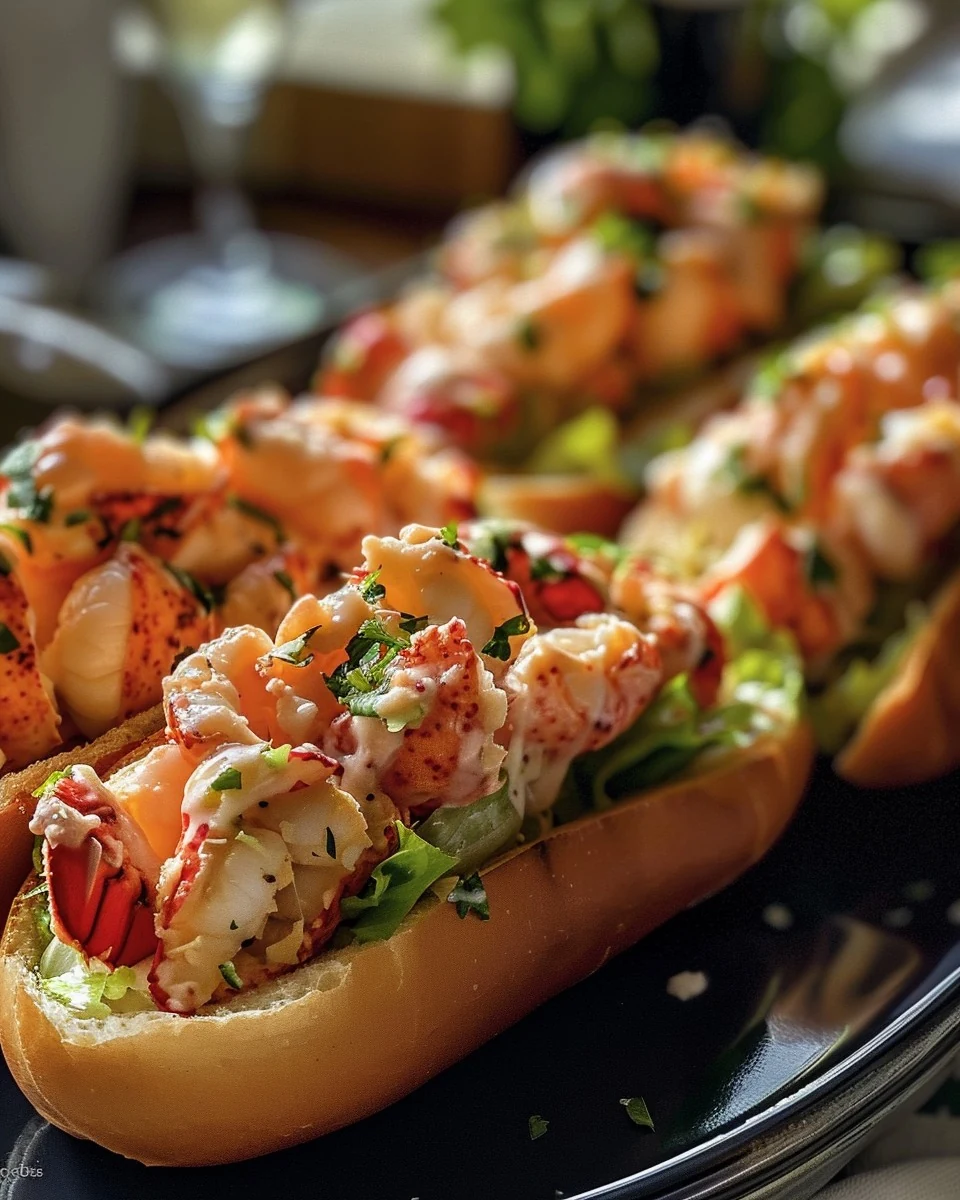 Savor the Best Lobster Rolls Recipe at Home finished dish