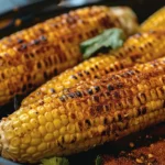 Savor the Bold Flavors of CAJUN-SPICED GRILLED CORN finished dish