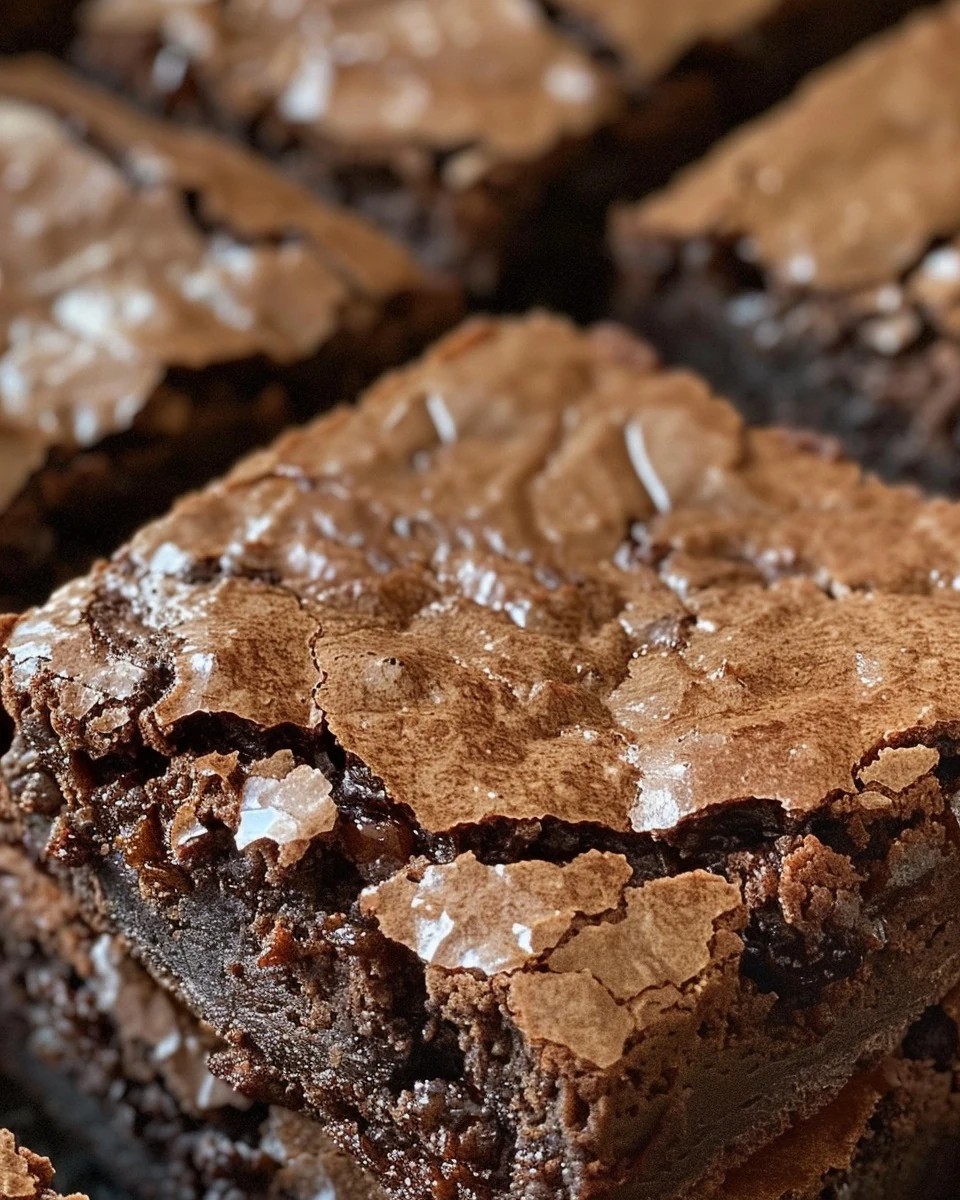 Savor the Classic Lunchroom Ladies Brownies - 50 Year Old Recipe finished dish