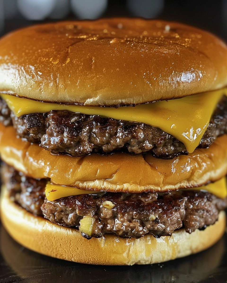 Savor the Steak and Shake Garlic Double Steakburger Recipe finished dish
