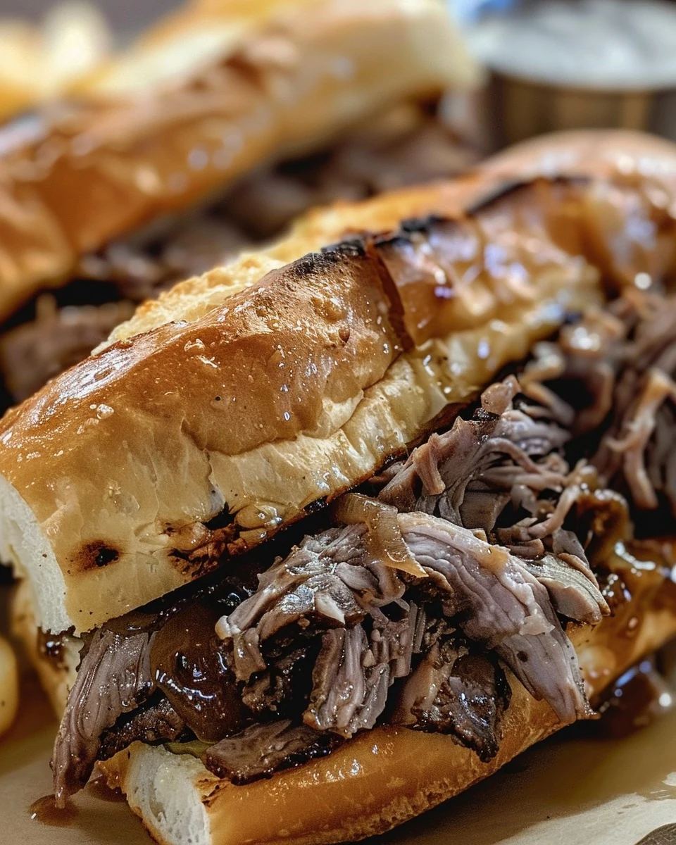 Savory French Dip Sandwich Recipe for a Perfect Meal finished dish