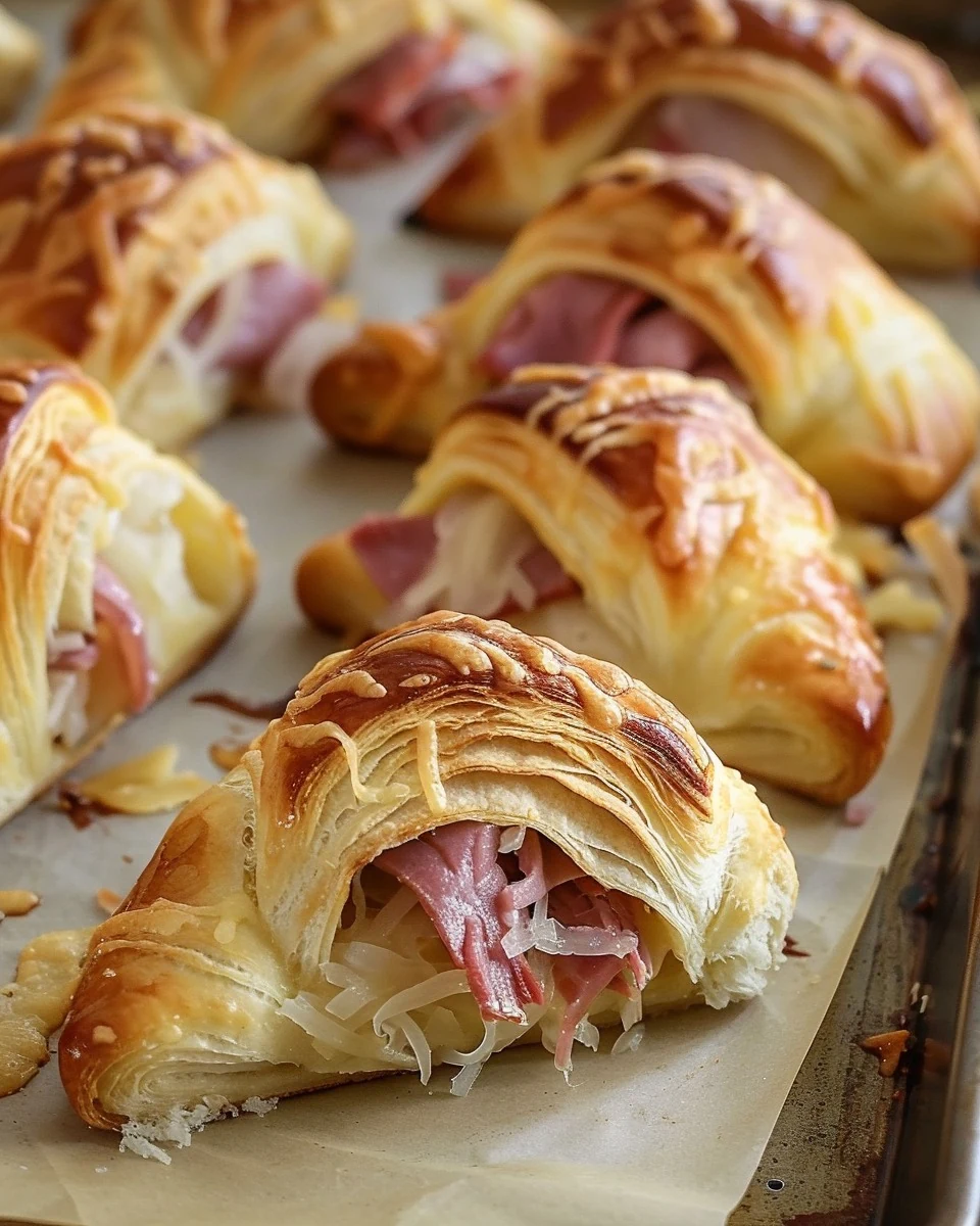 Savory Reuben Crescent Rolls Recipe in Minutes finished dish