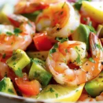 Shrimp Avocado Salad: A Refreshing Summer Dish finished dish