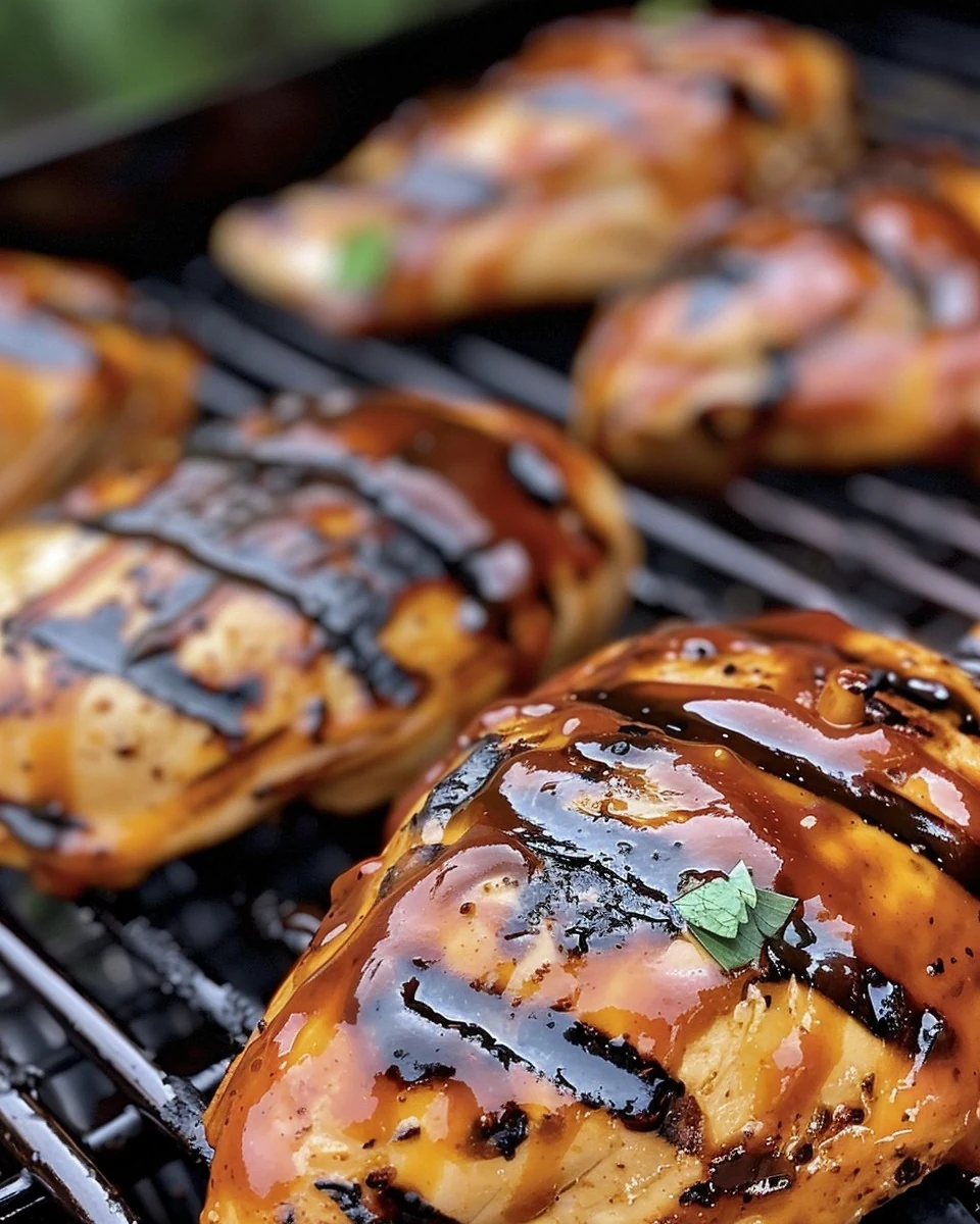 Simple 3-Ingredient BBQ Chicken Breast Recipe finished dish