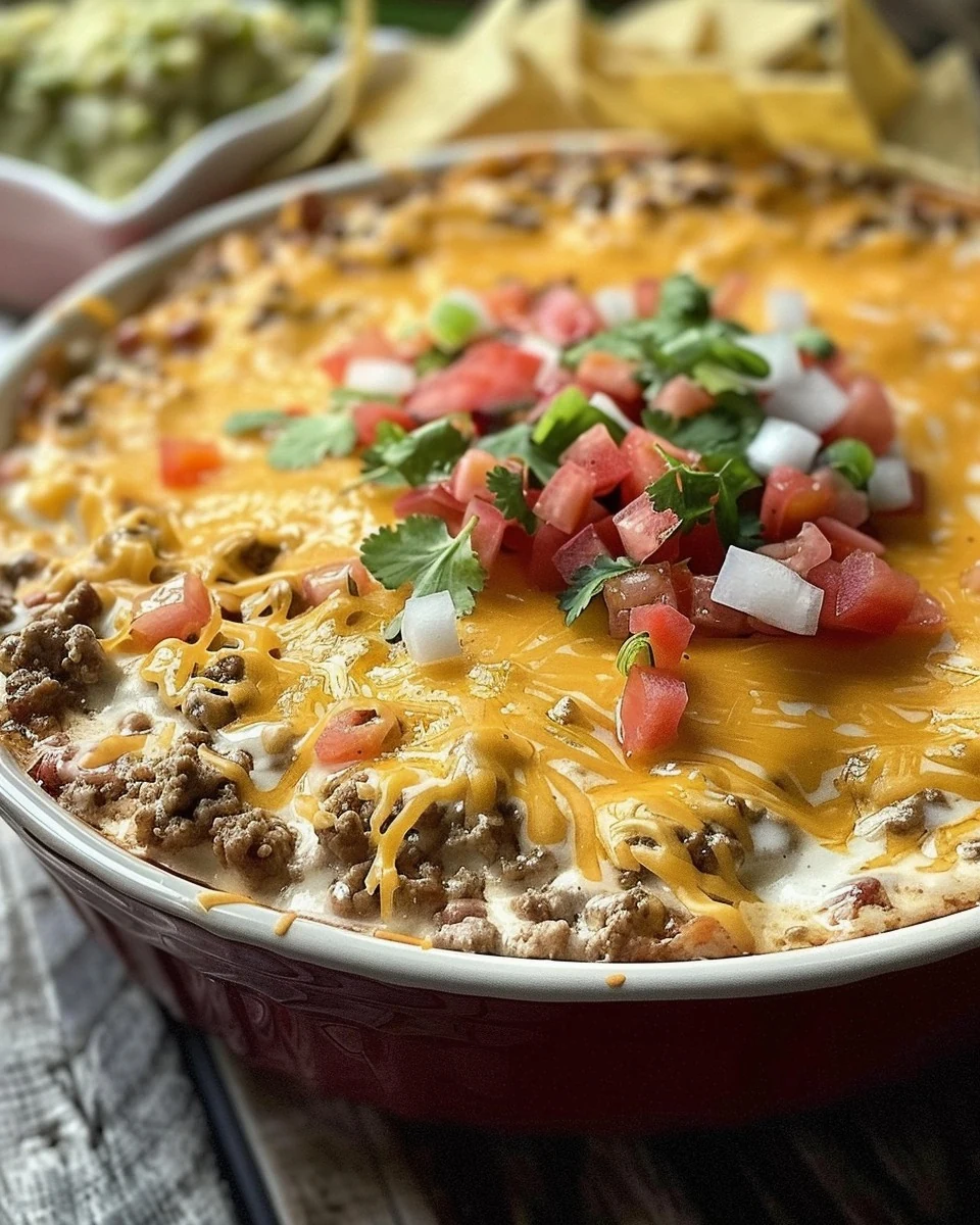 Smoky and Cheesy Smoked Taco Dip Recipe