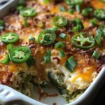 Spicy Jalapeño Popper Casserole Recipe You’ll Love finished dish