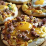 Sunrise Delight Breakfast Pizza: A Morning Classic finished dish
