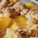 Super Easy Peach Cobbler: A Simple Delight finished dish