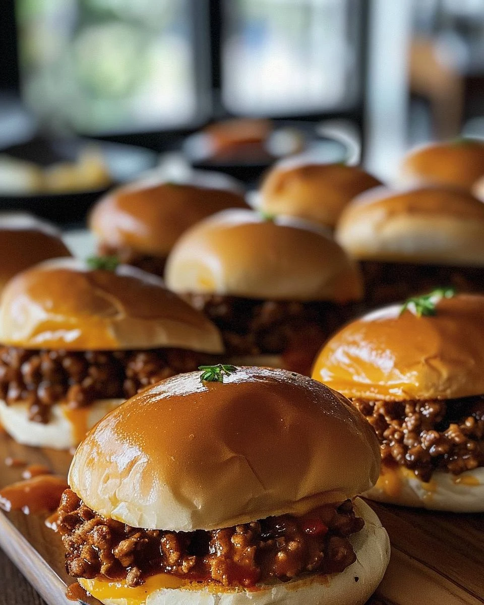 Tasty Sloppy Joe Sliders for Your Next Gathering finished dish