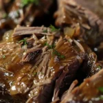 Tender Crock Pot Coca Cola Roast Recipe for Easy Dinners finished dish
