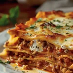 The Best Famous Lasagna Recipe for Comfort Food Lovers finished dish
