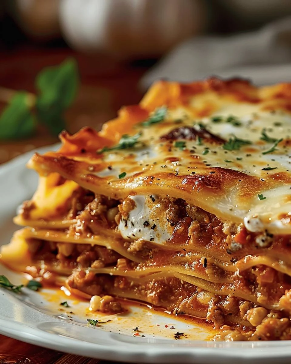 The Best Famous Lasagna Recipe for Comfort Food Lovers finished dish