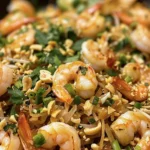 The Best Shrimp Pad Thai Recipe You'll Ever Try finished dish