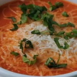 The Best Tomato Soup Recipe: Quick and Delicious finished dish