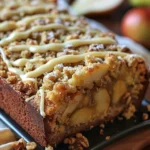The Ultimate Pear and Walnut Crumble Cake Recipe finished dish