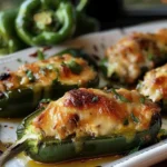 This is the BEST Chicken Stuffed Jalapenos Ive ever had finished dish