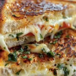 Transform Your Lunch with Greek Grilled Cheese finished dish