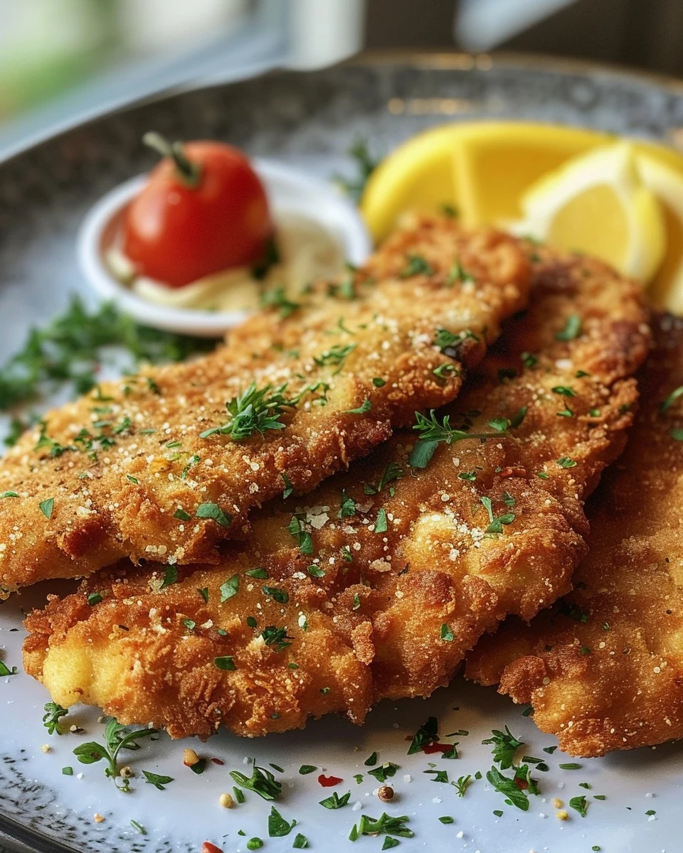 Ultimate Chicken Schnitzel Recipe for Crispy Perfection finished dish