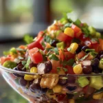 Ultimate Cowboy Caviar: A Flavorful Fiesta finished dish