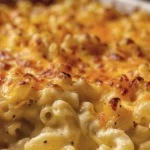 Ultimate Homemade Mac and Cheese Casserole Recipe finished dish
