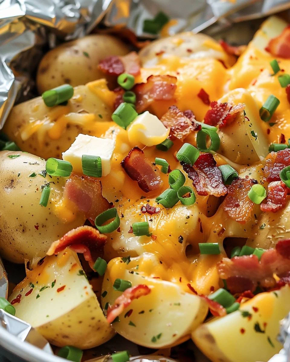 Ultimate Slow Cooker Cheesy Bacon Ranch Potatoes Recipe finished dish