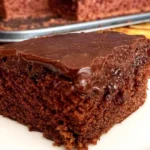 Unique Dr Pepper Texas Sheet Cake Recipe finished dish