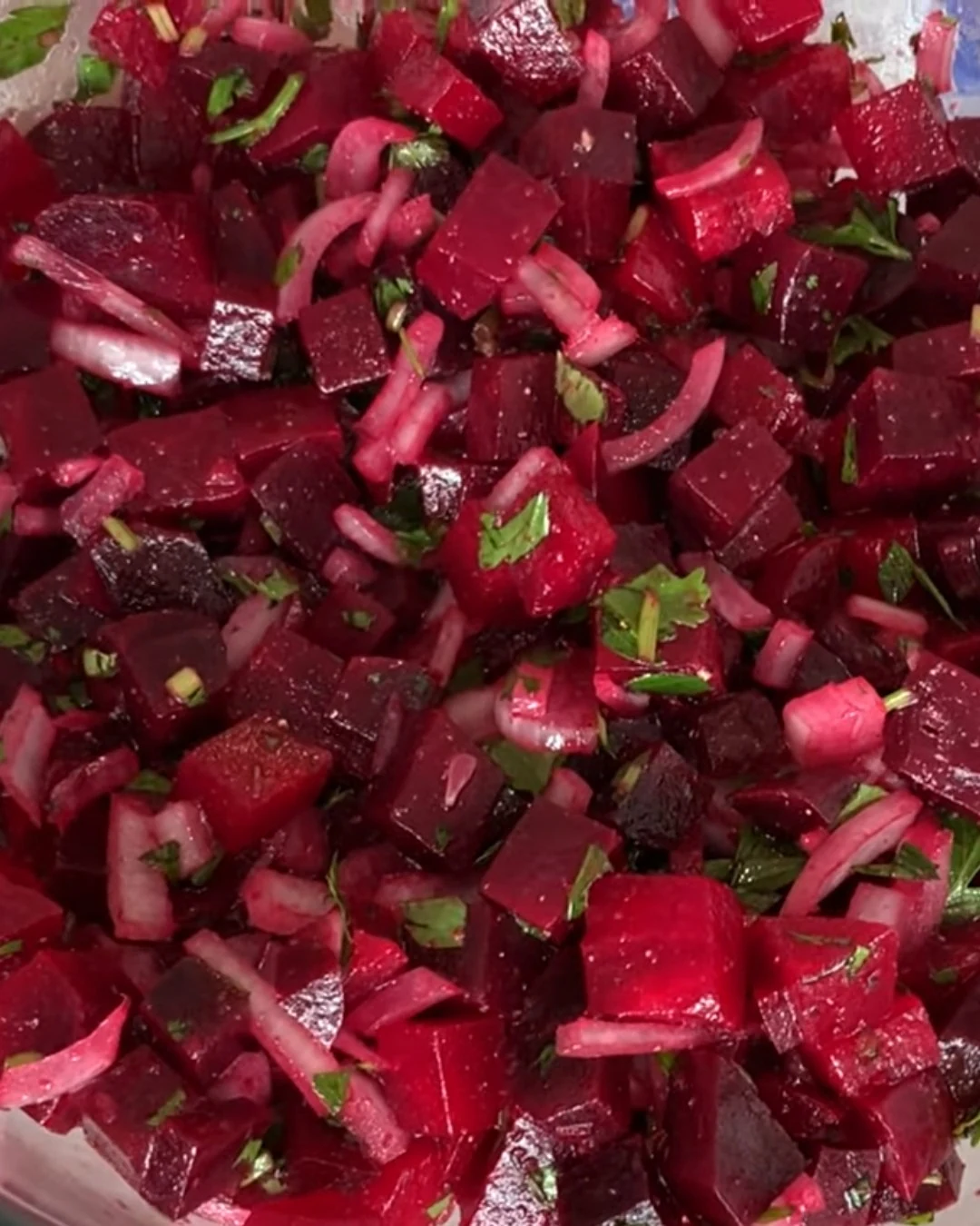 Vibrant Moroccan Beet Salad Recipe for a Fresh Side finished dish